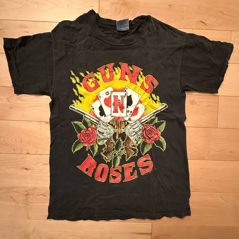 VINTAGE Guns N Roses 1991 concert t-shirt